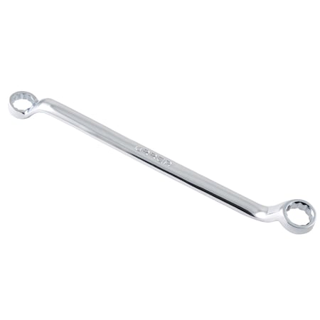 Urrea Full polished 12-point 45 Degree box-end wrech, 10 Mm X 11 Mm opening size. 81011